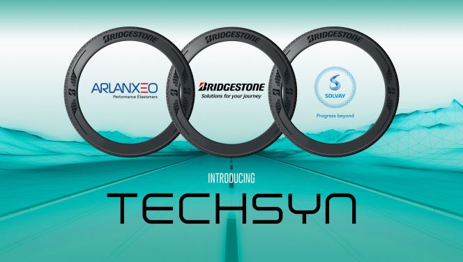 普利司通（Bridgestone）、阿朗新科（ARLANXEO）和索尔维（Solvay）联合推出 TECHSYN，赋予轮胎无与伦比的强度和环保性能.jpg